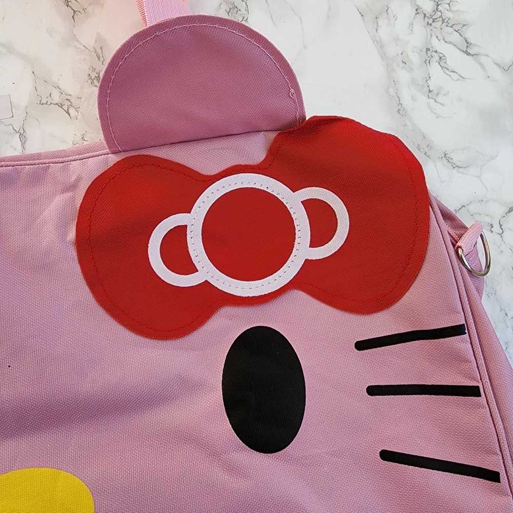 Kitty CAT Tote Bag – Pink – NWOT - Picture 4 of 10